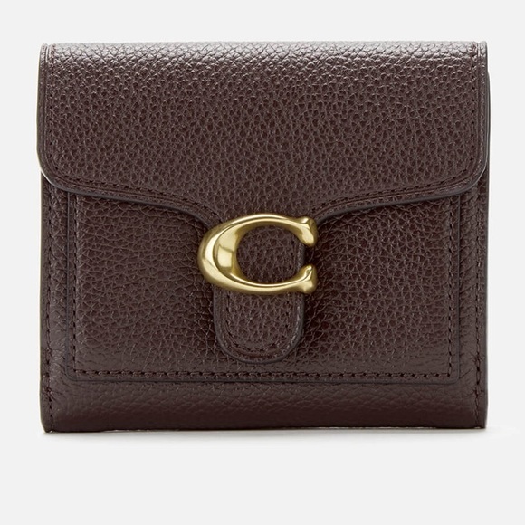 Coach Handbags - Coach Tabby C wallet small pebble leather pouch